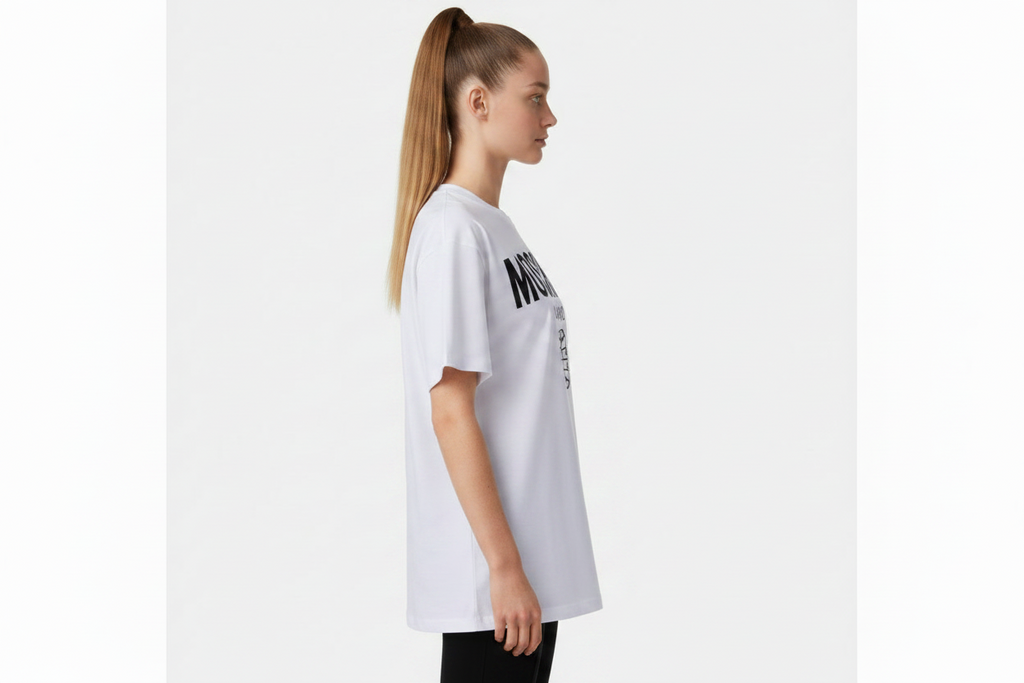Tee-shirt white MOSCHINO JEANS COUTURE