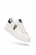 Kapri ikon Nft lo lace. KARL LAGERFELD. Basket cuir white.