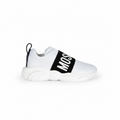 Basket. orso30 pu bianco. MOSCHINO.